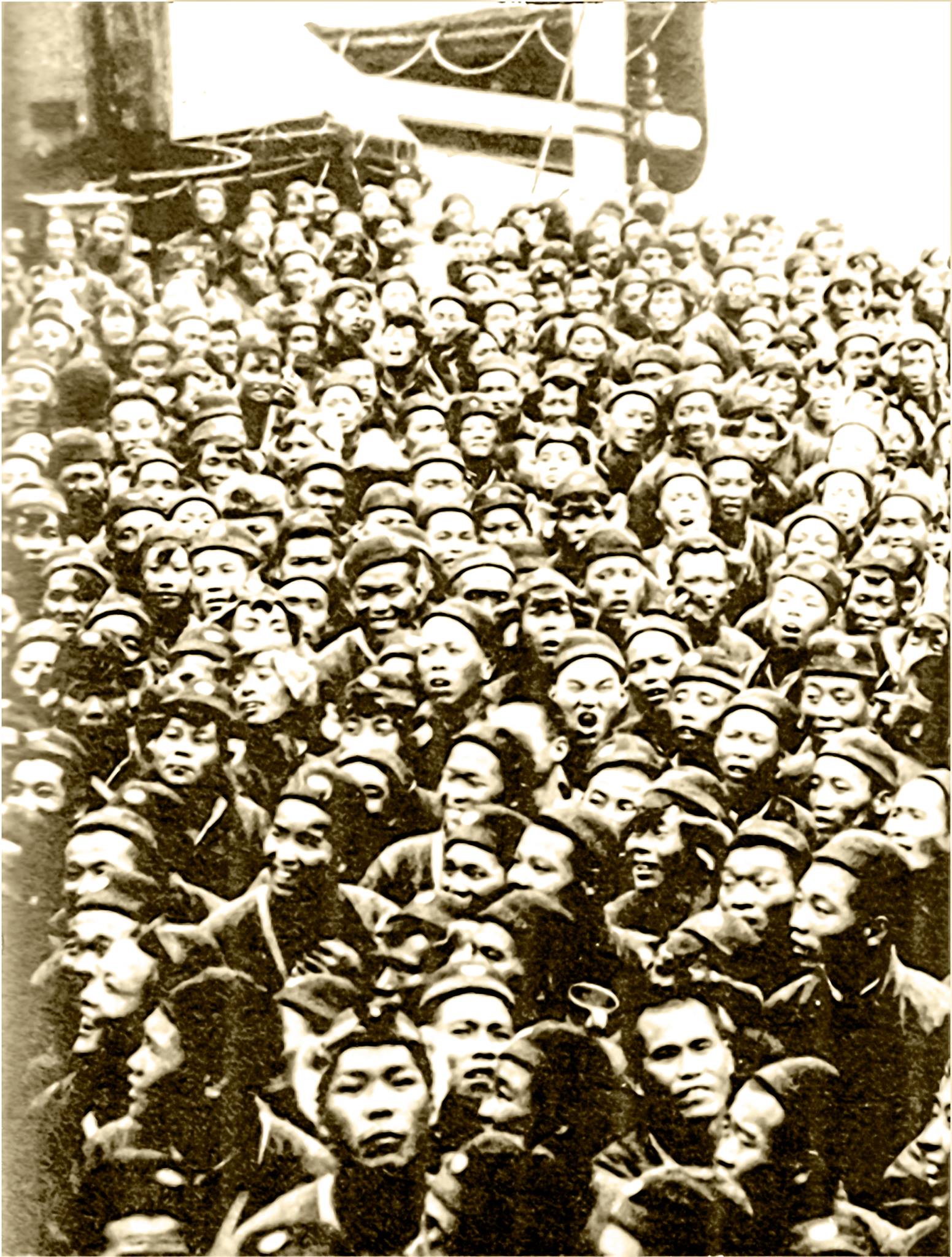 La révolte des petits pains en 1918                             (Les chinois à La Seyne)