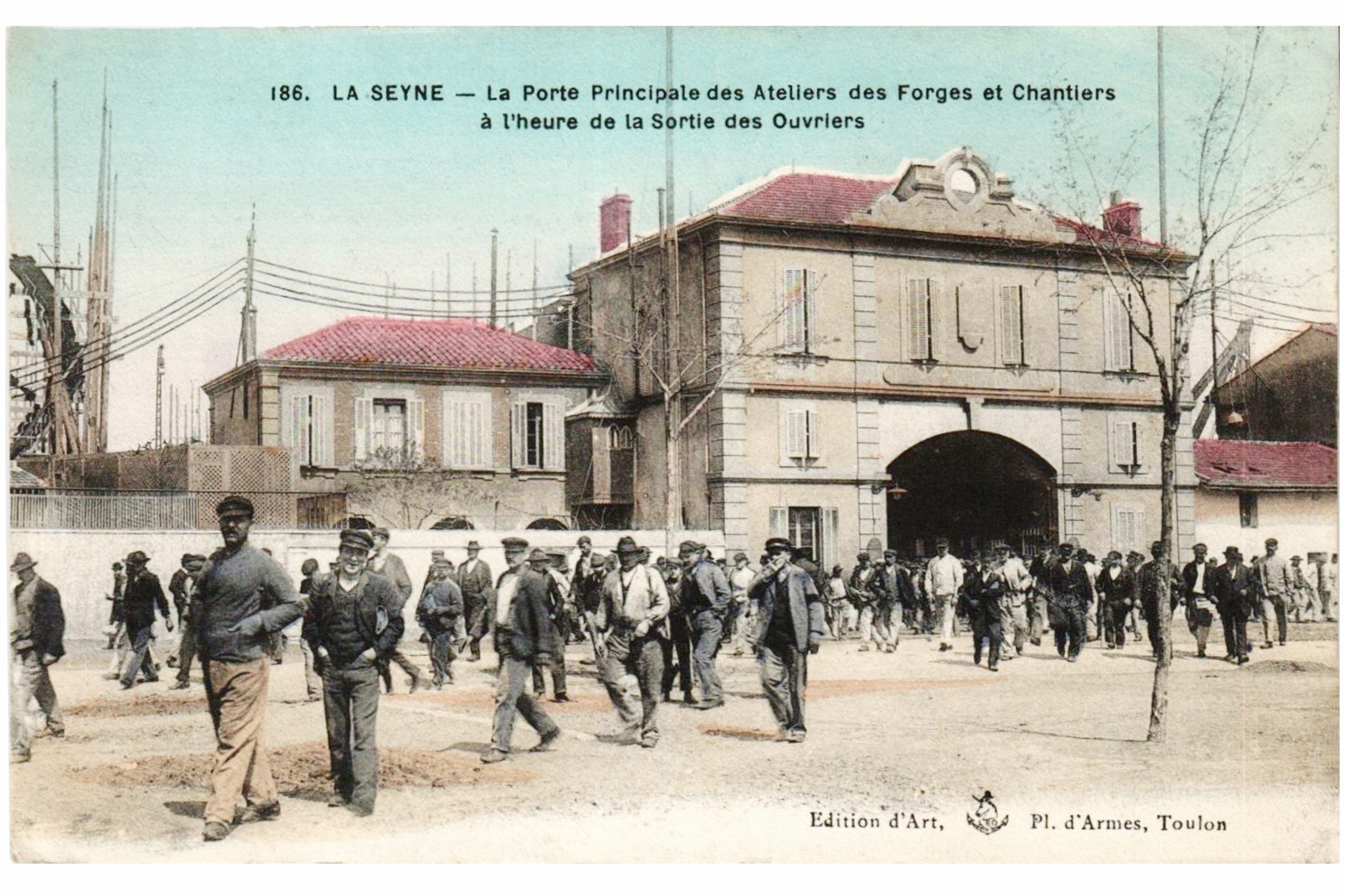 Les et Chantiers de la Méditerranée La Seyne en 1900