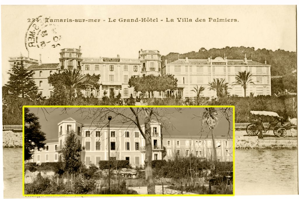 La villa des Palmiers à Tamaris