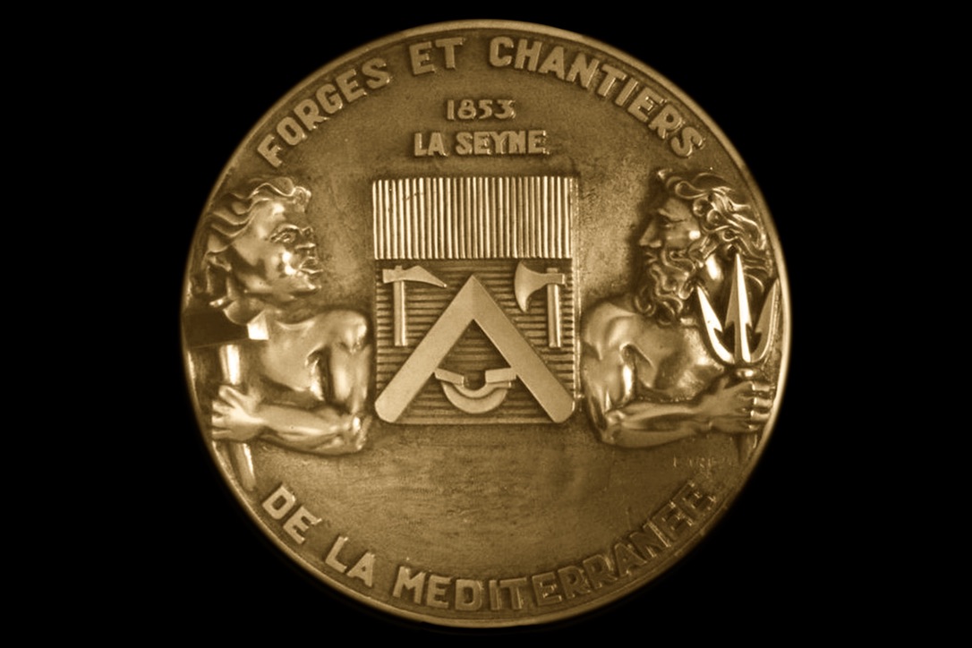 Frankreich, Medaille, Forges et Chantiers de la Méditerranée