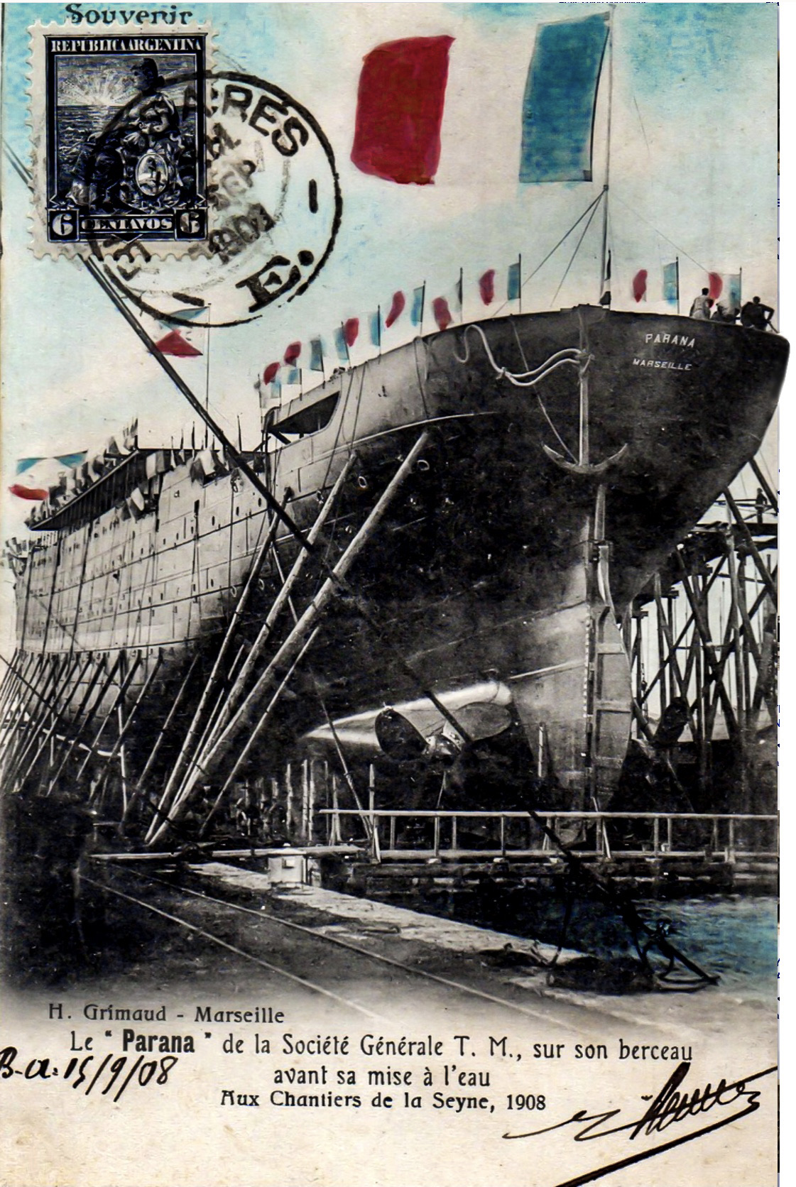 France Médaille Forges et Chantiers de la Méditerranée La Seyne-Le Havre