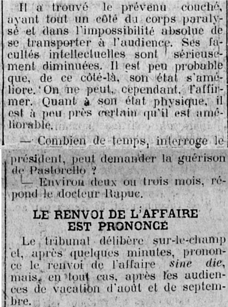 Le Petit var Juillet 1927